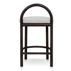 66cm Brown Bar Stool | Clay Grey | Myka Home