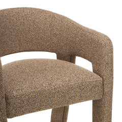 66CM Fabric Bar Stool | Verona Light Tan (Set Of 2) | Myka Home