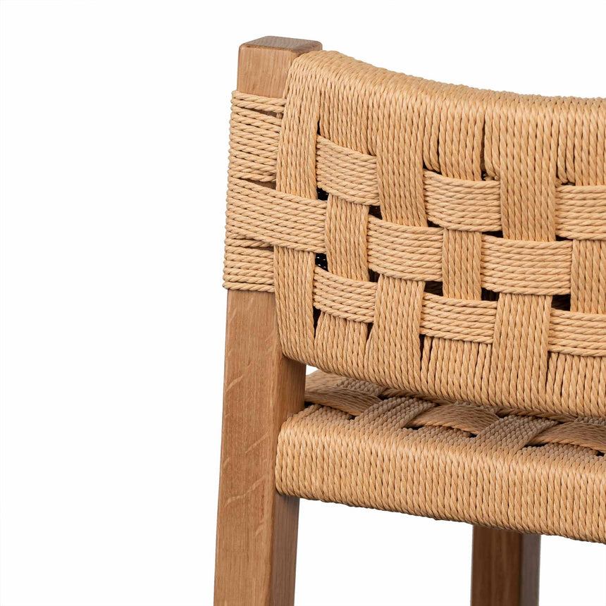 Rattan Bar Stool - Natural - View 6