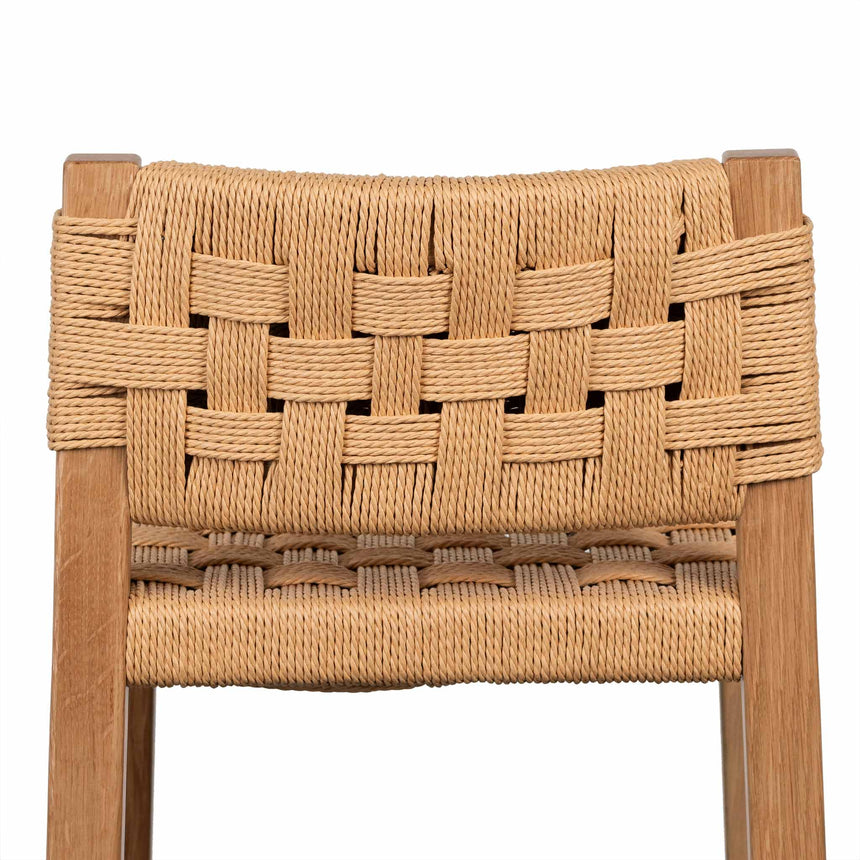 Rattan Bar Stool - Natural - View 7