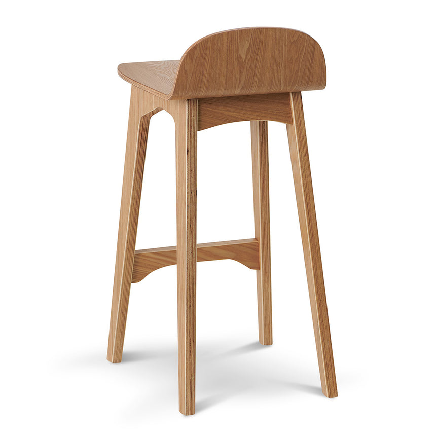 65cm Bar Stool - Natural - View 5