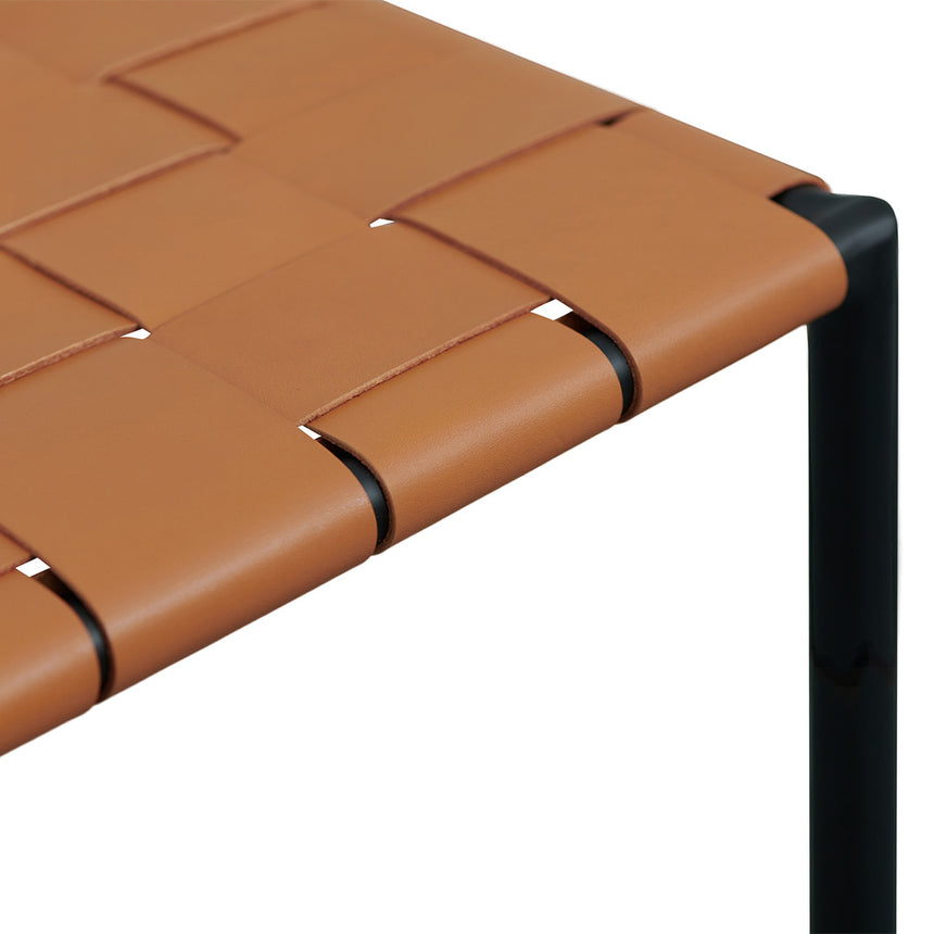 Black Frame Bar stool - Tan (Set of 2) - View 6