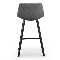 CBS8351-SE 65cm Bar Stool - Spec Charcoal (Set of 2)