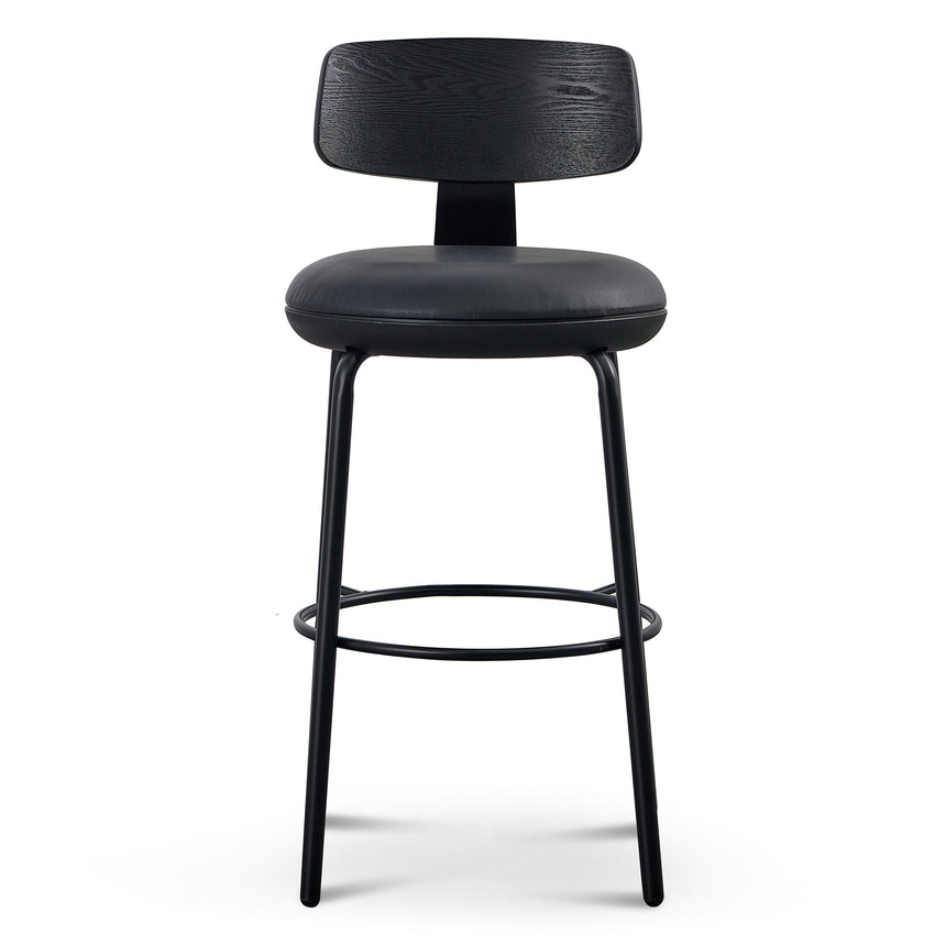 Bar Stool - Full Black - View 2