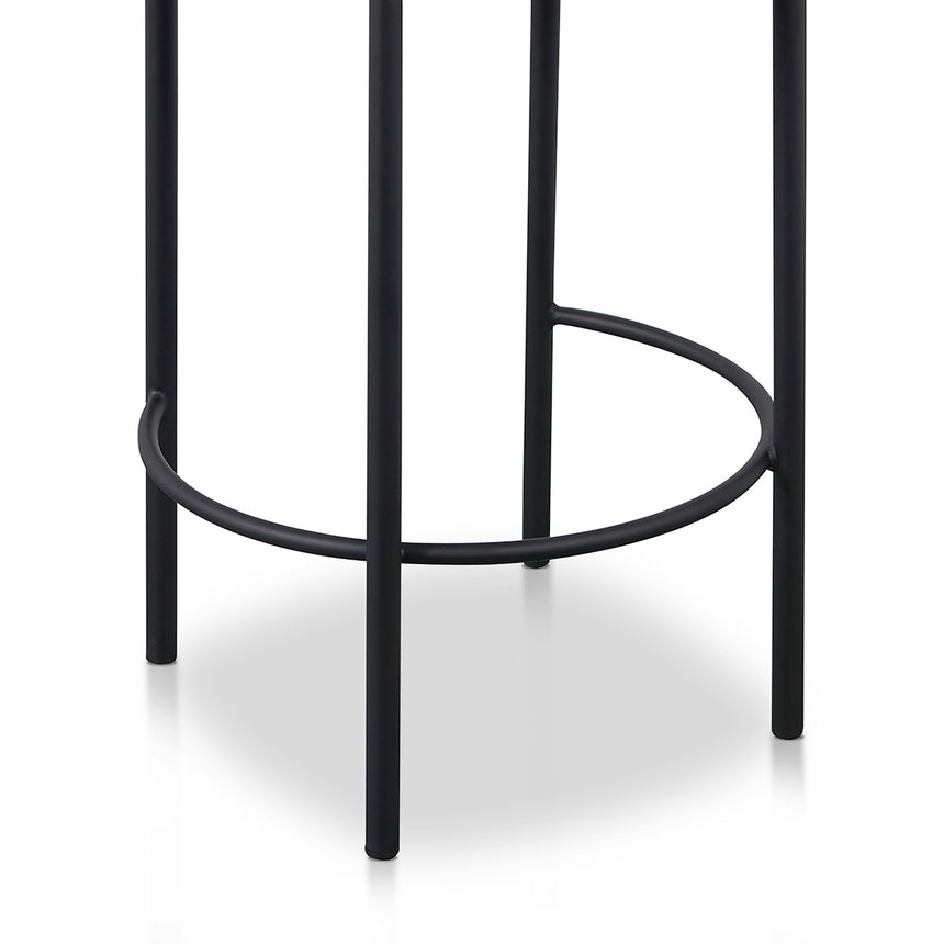 x2 65cm Bar Stool - Coastal Light Grey (Set of 2) - View 9