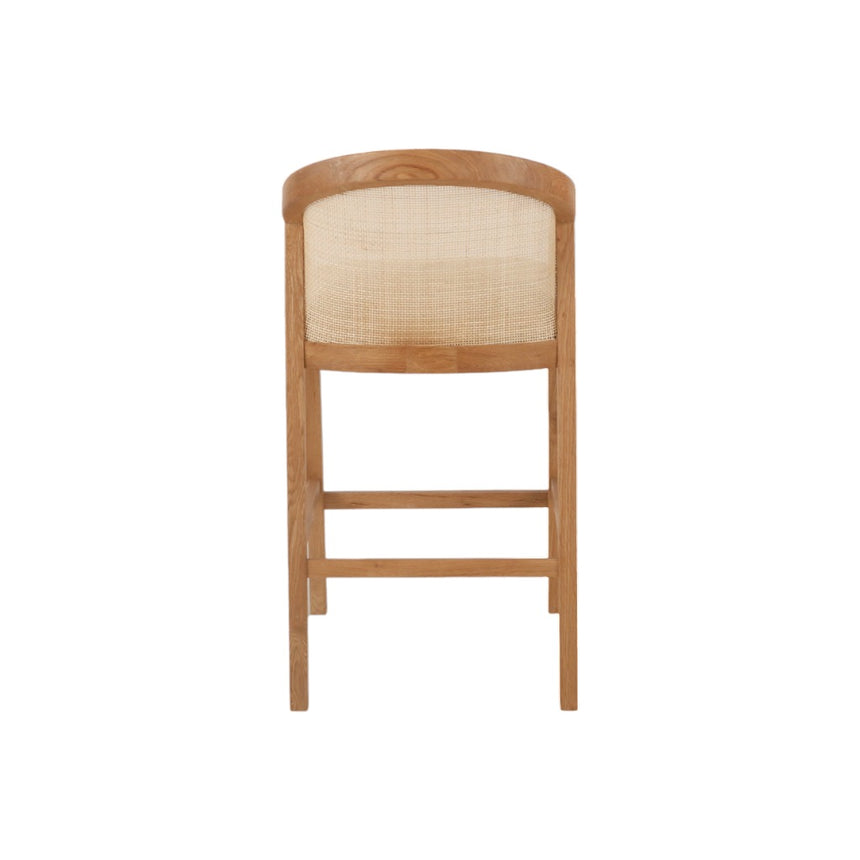 Fabric Barstool - Light Beige - View 4
