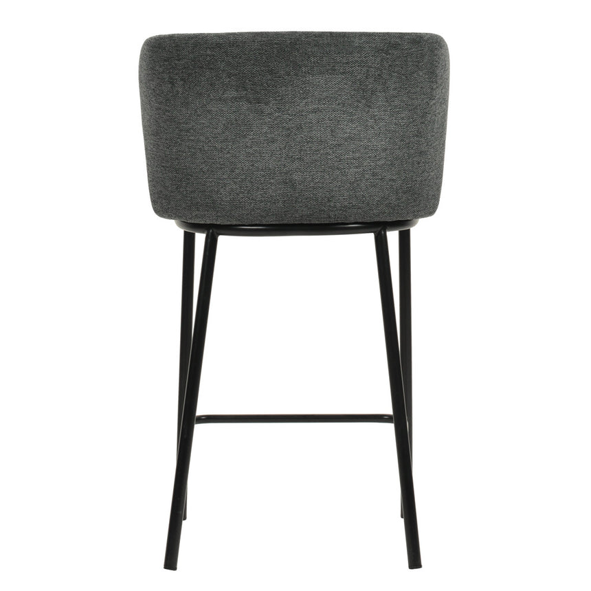 x2 65cm Bar Stool - Charcoal Grey (Set of 2) - View 5