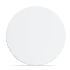 CBS8851-NHx2 65cm Timber Seat Bar Stool - White (Set of 2)