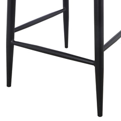 CBS8900-ST 65cm Bar Stool - Anthracite Grey Boucle (Set of 2)