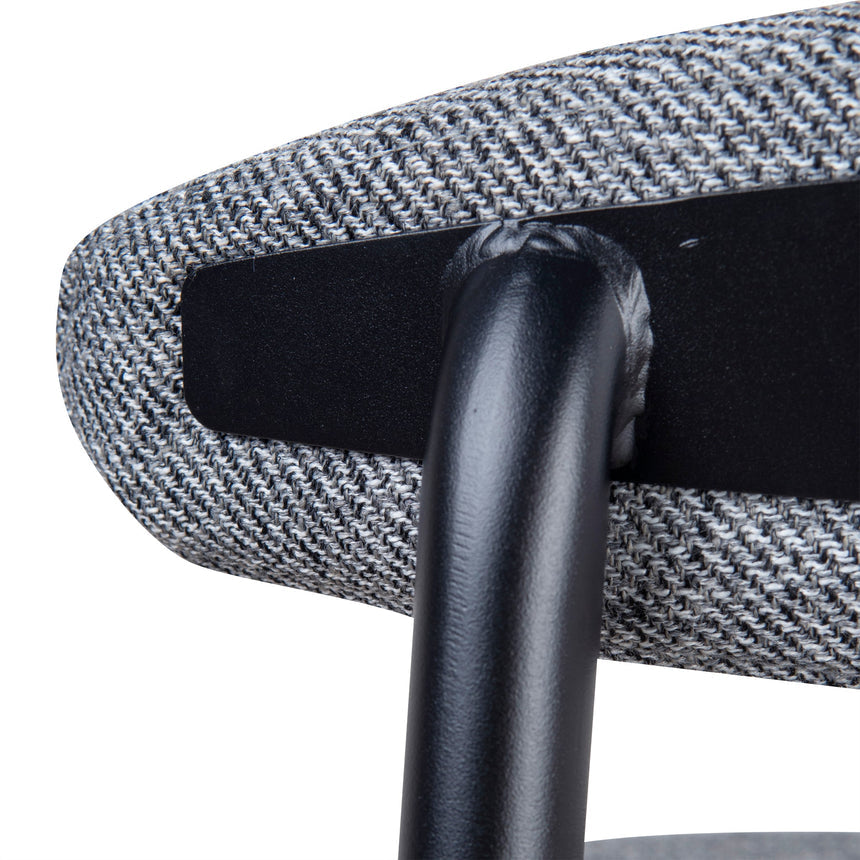 65cm Bar Stool - Lava Grey (Set of 2) - View 14