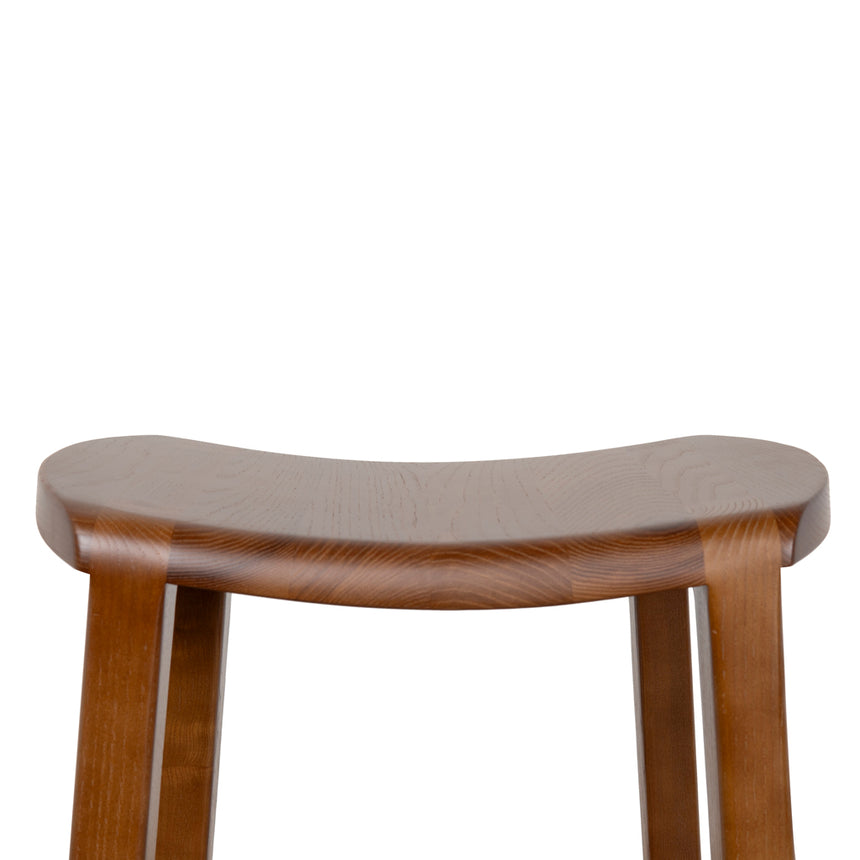62cm Bar Stool - Walnut - View 5