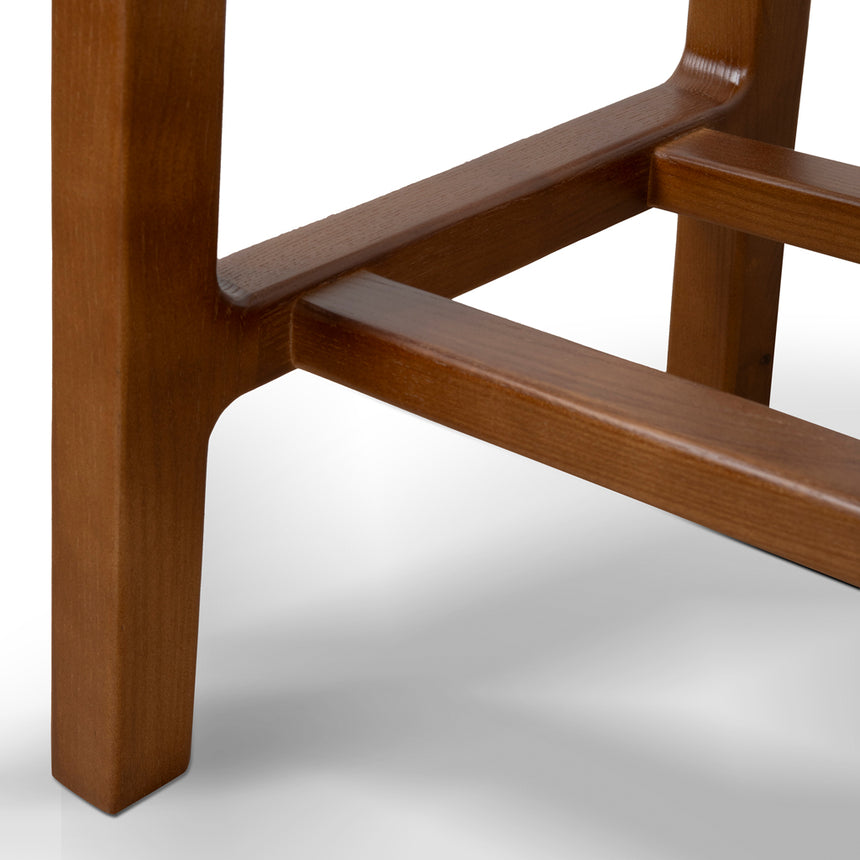 62cm Bar Stool - Walnut - View 7