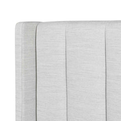 Slate Single Bed Frame | Pearl Grey Storage | Myka Home