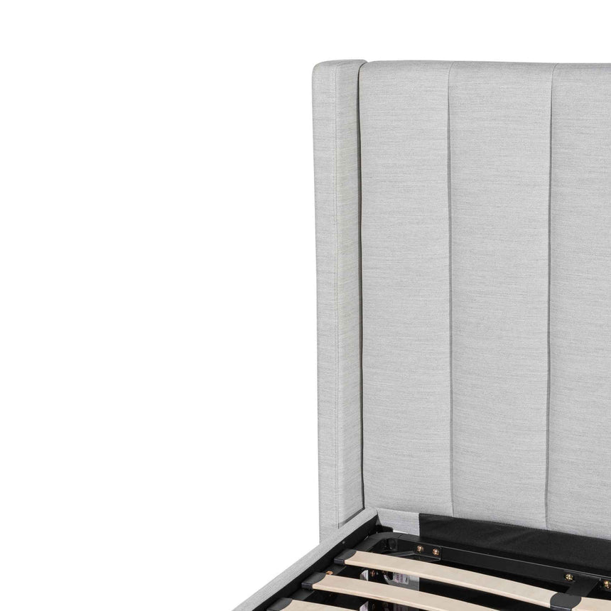 Slate Single Bed Frame | Pearl Grey Storage | Myka Home - View 5