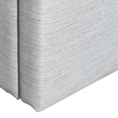 Slate Single Bed Frame | Pearl Grey Storage | Myka Home