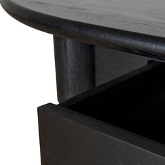 CCF10040-NI 1.4m Oval Coffee Table - Black