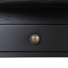 CCF10040-NI 1.4m Oval Coffee Table - Black