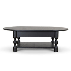 CCF10040-NI 1.4m Oval Coffee Table - Black