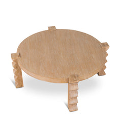 CCF10044-NI 100cm Round Coffee Table - Natural