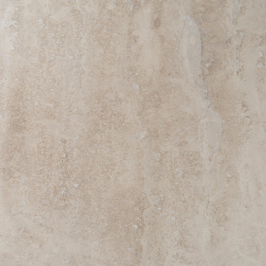 Nested Travertine Coffee Table - White - View 15