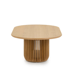 1.3m Oval Coffee Table | Natural | Myka Home
