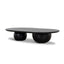 1.3m Elm Coffee Table | Full Black | Myka Home