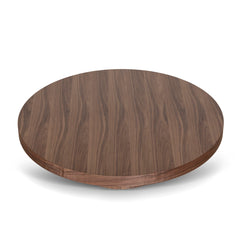 1.1m Round Coffee Table | Walnut | Myka Home