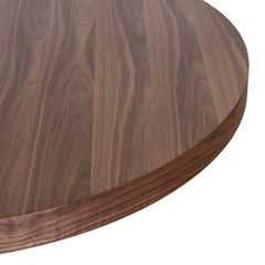 1.1m Round Coffee Table | Walnut | Myka Home
