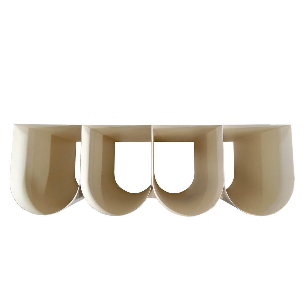 1.1cm Coffee Table | Ivory White | Myka Home - View 5