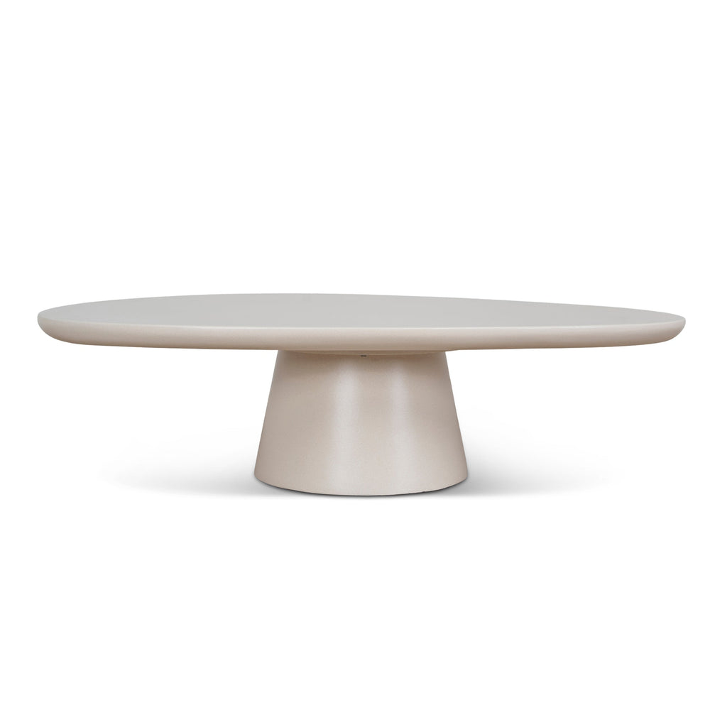 1.4m Coffee Table | Ivory Beige | Myka Home - View 2