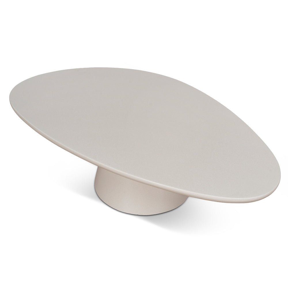 1.4m Coffee Table | Ivory Beige | Myka Home - View 4