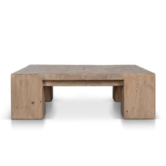 1.1m Elm Square Coffee Table | Natural | Myka Home