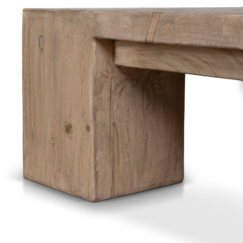 1.1m Elm Square Coffee Table | Natural | Myka Home - View 5
