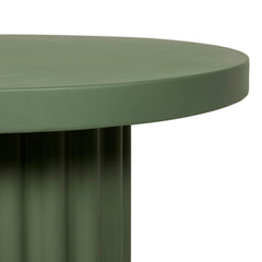 90cm Concrete Coffee Table | Green | Myka Home