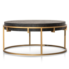 Ex Display - CCF2933-NI 100cm Round Coffee Table - Golden