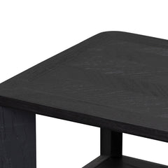 CCF6084-CH Square ELM Coffee Table - Black