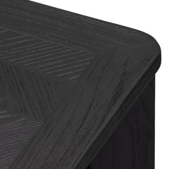 CCF6084-CH Square ELM Coffee Table - Black