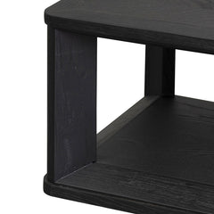 CCF6084-CH Square ELM Coffee Table - Black