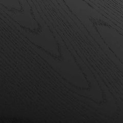 CCF6416-CN 100cm Wooden Round Coffee Table - Black