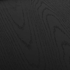 CCF6416-CN 100cm Wooden Round Coffee Table - Black