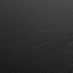 CCF6421-CN 1.1m Wooden Round Coffee Table - Black