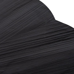 CCF6477-NI 100cm Round Coffee Table - Full Black