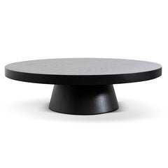 CCF6604-CN 1.1m Round Coffee Table - Black Oak