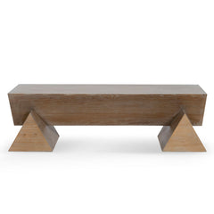 CCF6692-NI 1.52m Elm Coffee Table - Natural