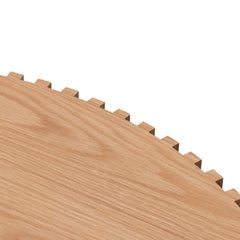 CCF6860-CN Oak Round Coffee Table - Natural