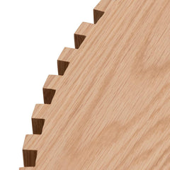 CCF6860-CN Oak Round Coffee Table - Natural