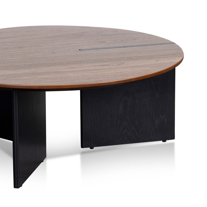Nest of Coffee Tables | Light Walnut - Black Legs | Myka Home - View 10