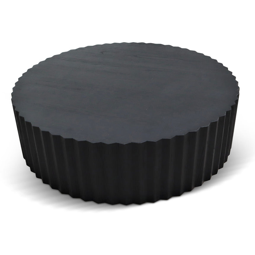 100cm Coffee Table - Full Black - View 2