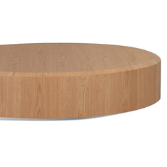 Ex Display - CCF8073-CN 1.5m Round Plinth - Natural Oak