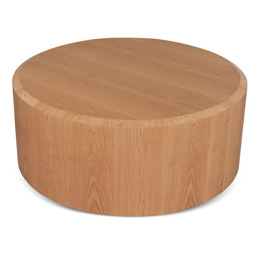 CCF8075-CN 1.2m Round High Plinth - Natural Oak